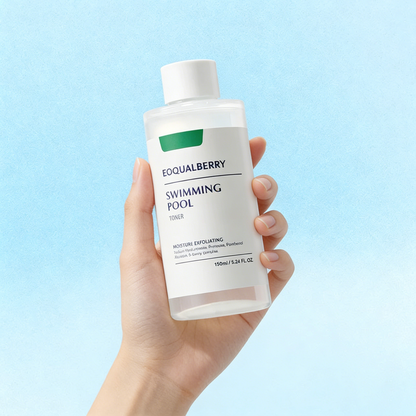Eqqualberry Swimming Pool Daily Facial Toner 155ml | Hydraterende & Kalmerende Toner – MyKStyle