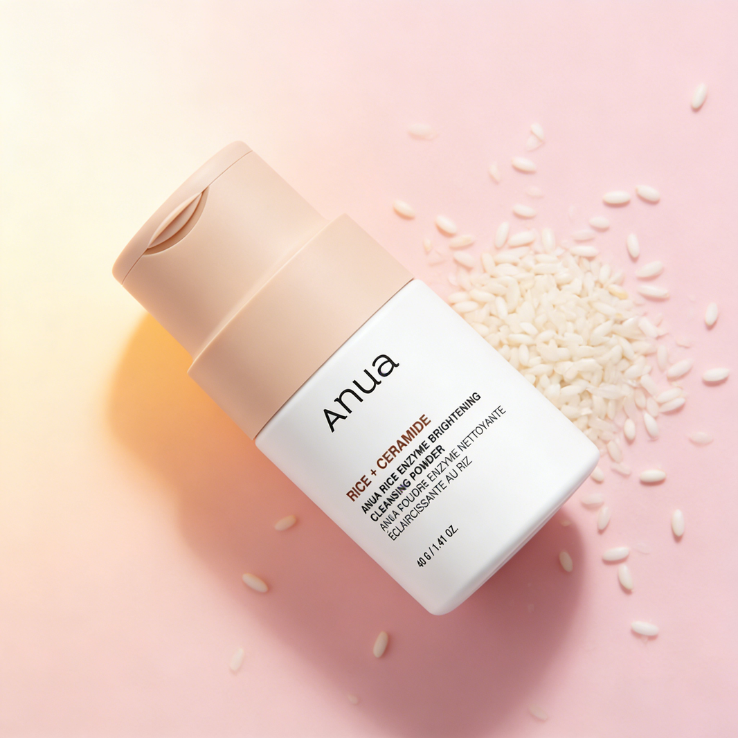 Anua Rice Enzyme Brightening Cleansing Powder 40g | Glow Cleanser – MyKStyle