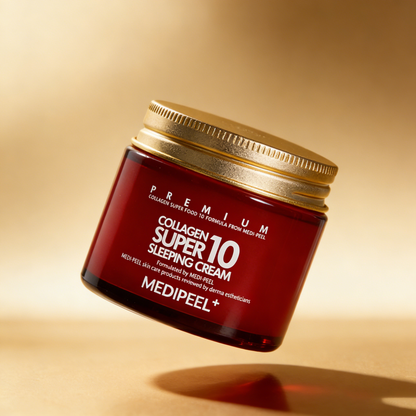 Medi-Peel Collagen Super 10 Sleeping Cream 70ml | Overnight Anti-Aging – MyKStyle