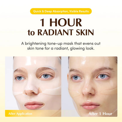 Eqqualberry Collagen Glow Up Hydrogel Mask 4ea | Glow & Firming – MyKStyle