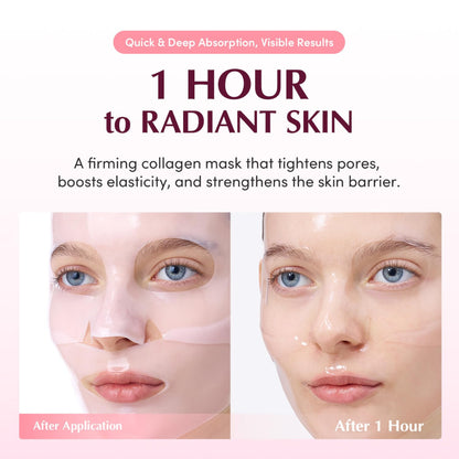 Eqqualberry Collagen Pore-Tight Up Hydrogel Mask 4ea | Firming & Pore Care – MyKStyle