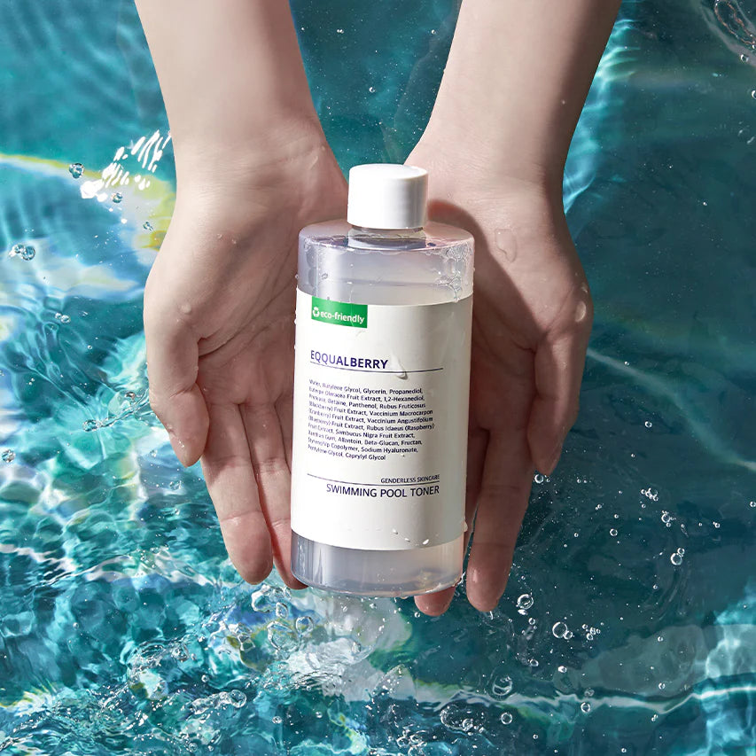 Eqqualberry Swimming Pool Daily Facial Toner 155ml | Hydraterende & Kalmerende Toner – MyKStyle