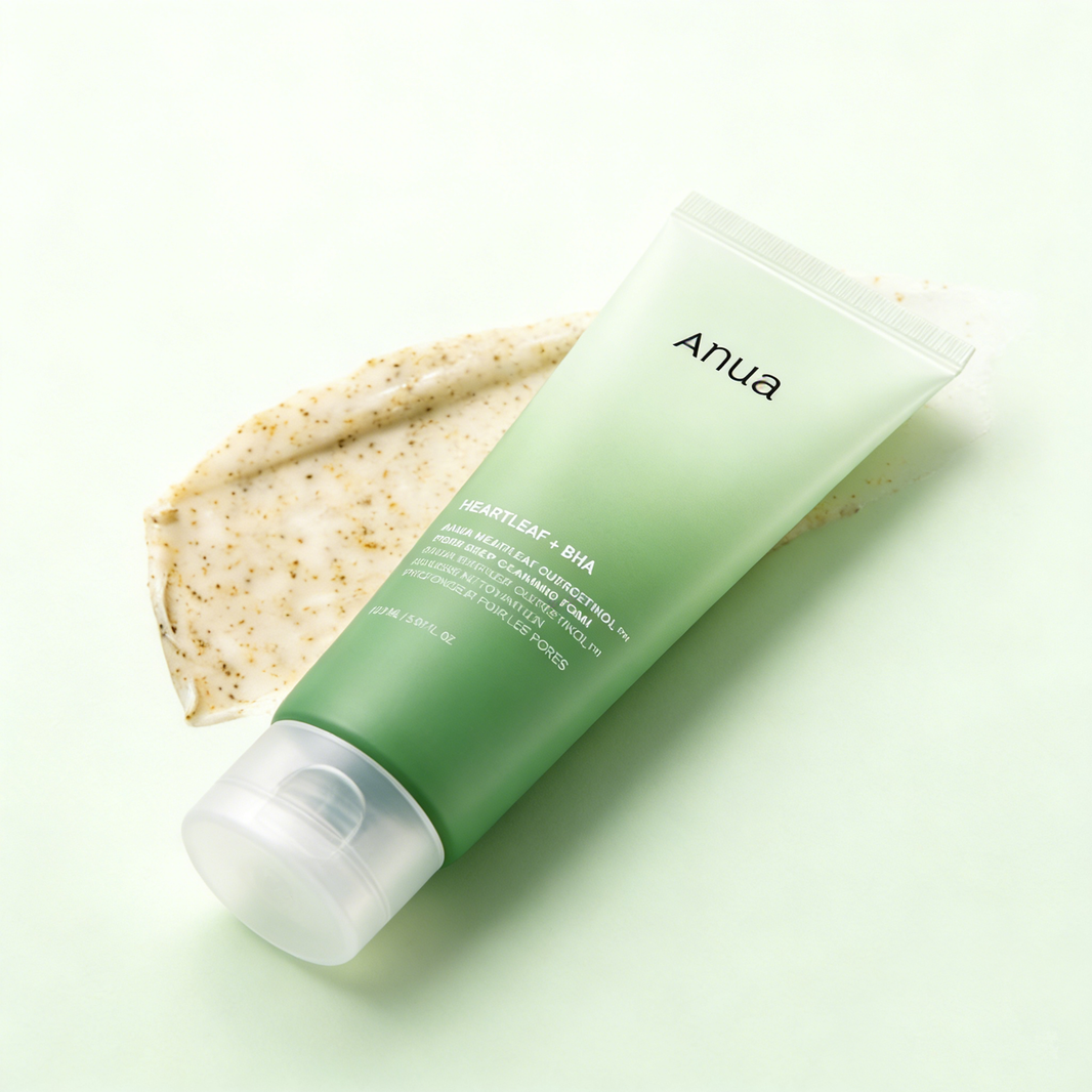 Anua Heartleaf Quercetinol Pore Deep Cleansing Foam 150ml | Pore Care Cleanser – MyKStyle