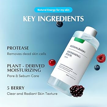 Eqqualberry Swimming Pool Daily Facial Toner 155ml | Hydraterende & Kalmerende Toner – MyKStyle