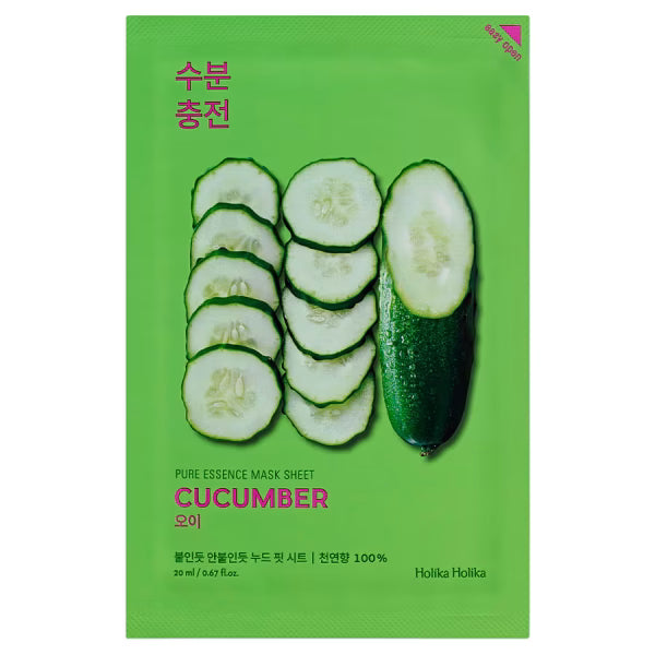 Holika Holika Pure Essence Mask Cucumber 23ml | Kalmerend & Hydraterend – MyKStyle