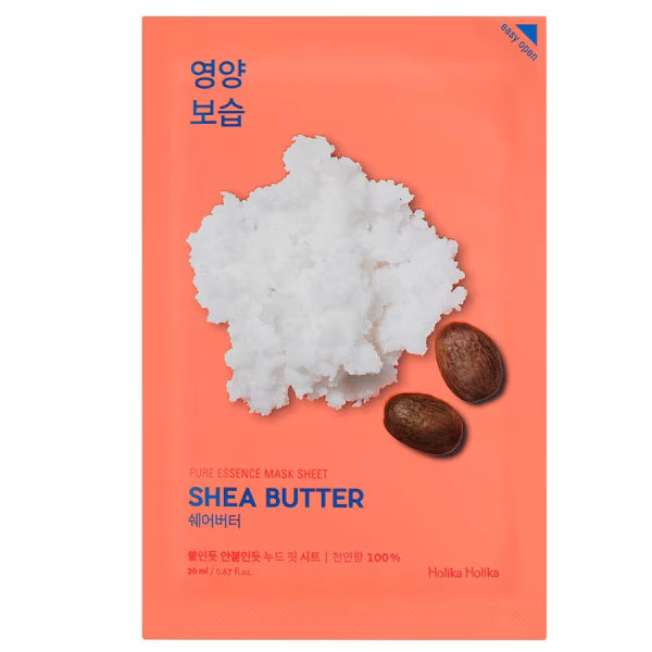 Holika Holika Pure Essence Mask Shea Butter 23ml | Voedend & Barrier Care – MyKStyle