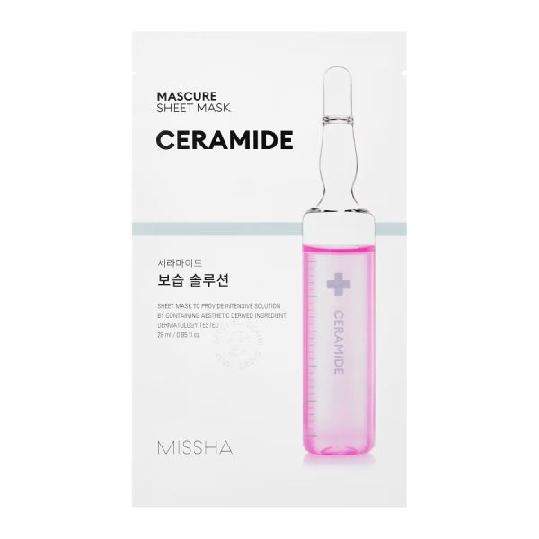 MISSHA Mascure Solution Sheet Mask Barrier Ceramide 28ml | Barrier Repair – MyKStyle