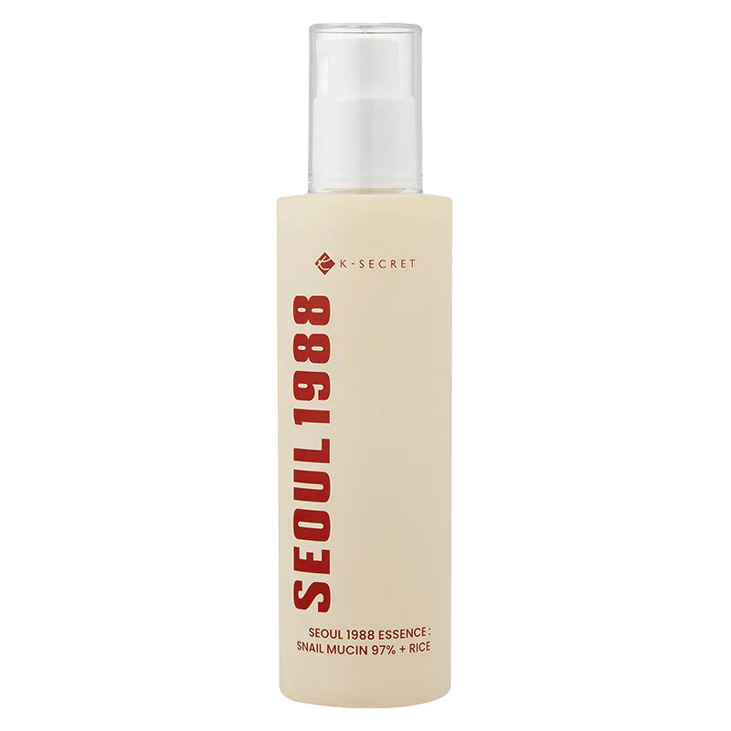 K-SECRET SEOUL 1988 Snail Mucin 97% + Rice Essence 100ml | Glass Skin Repair – MyKStyle