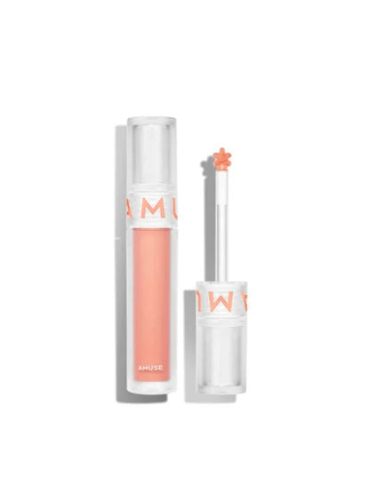 Amuse Soft Cream Cheek Blush 04 Shimmer Marmalade | Peach Glow – MyKStyle - Mykstyle
