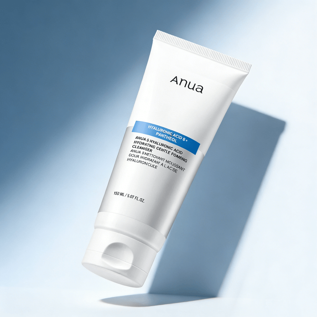 Anua 8 Hyaluronic Acid Gentle Foaming Cleanser 150ml | Hydraterende Cleanser – MyKStyle - Mykstyle