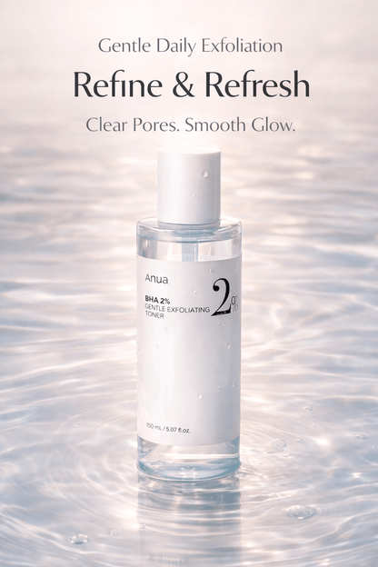 Anua BHA 2% Gentle Exfoliating Toner 150ml | Pore & Acne Care – MyKStyle - Mykstyle