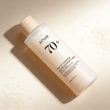 Anua Rice 70 Glow Milky Toner 250ml | Hydraterende Glow Toner – MyKStyle - Mykstyle