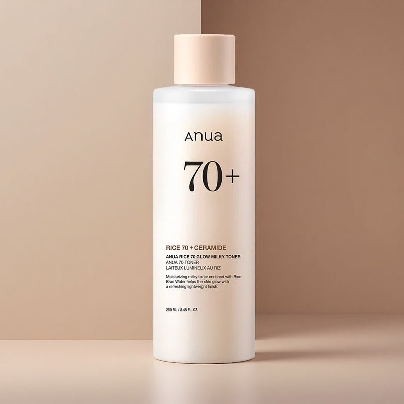 Anua Rice 70 Glow Milky Toner 250ml | Hydraterende Glow Toner – MyKStyle - Mykstyle