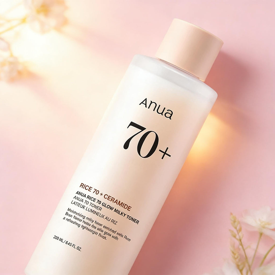 Anua Rice 70 Glow Milky Toner 250ml | Hydraterende Glow Toner – MyKStyle - Mykstyle