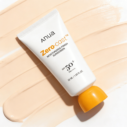 Anua Zero - Cast Moisturizing Finish Sunscreen 50ml | Hydraterende SPF – MyKStyle - Mykstyle