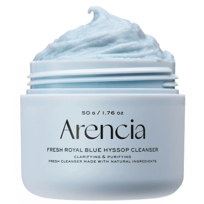 Arencia Fresh Blue Hyssop Rice Mochi Cleanser 120g | Kalmerende Reiniging – MyKStyle - Mykstyle