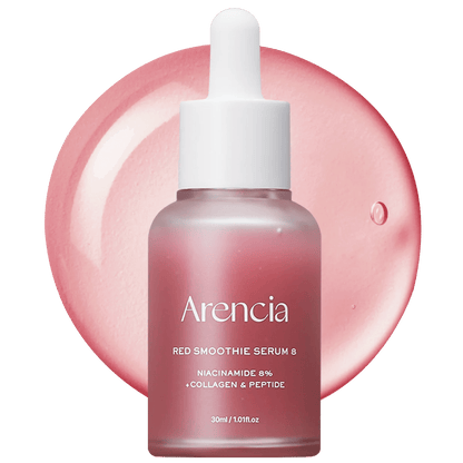 Arencia Fresh Red Smoothie Serum 8 30ml | Mild Daily Glow Serum – MyKStyle - Mykstyle