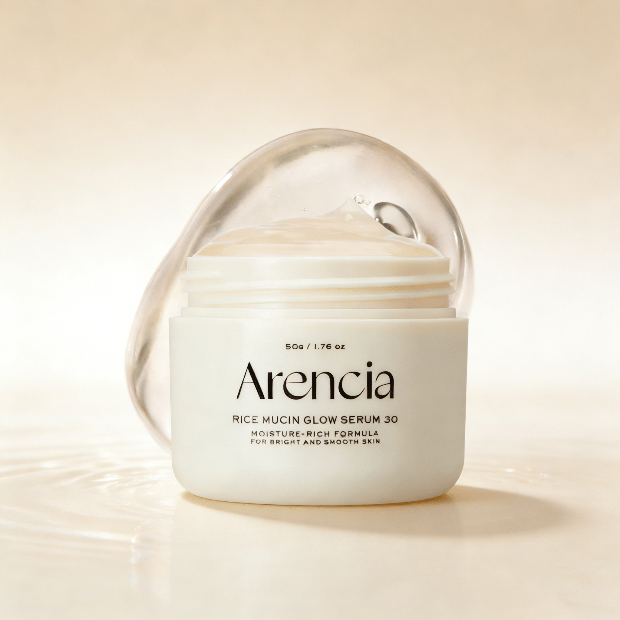 Arencia Rice Mucin Glow Serum 30 50g | Hydraterend Glass Skin Serum – MyKStyle - Mykstyle