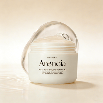 Arencia Rice Mucin Glow Serum 30 50g | Hydraterend Glass Skin Serum – MyKStyle - Mykstyle