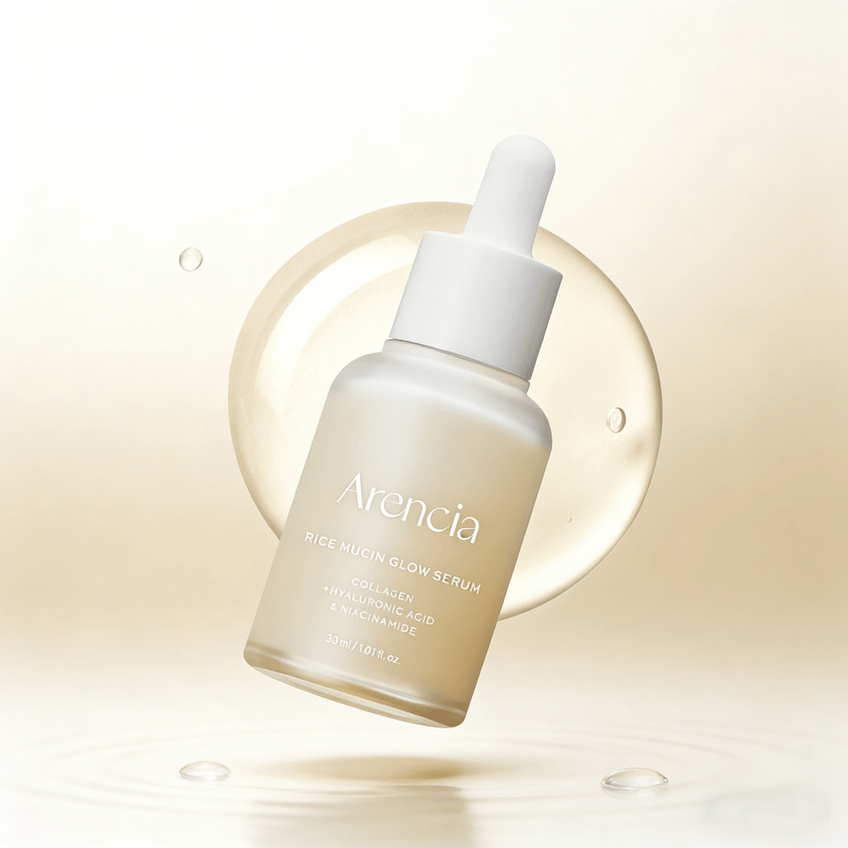 Arencia Rice Mucin Glow Serum 30ml | Hydraterend Glass Skin Serum – MyKStyle - Mykstyle