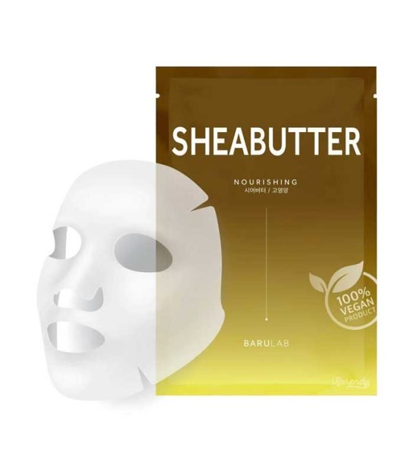 Barulab Nourishing Shea Butter Sheet Mask 23g | Deep Nourishment | MyKStyle - Mykstyle