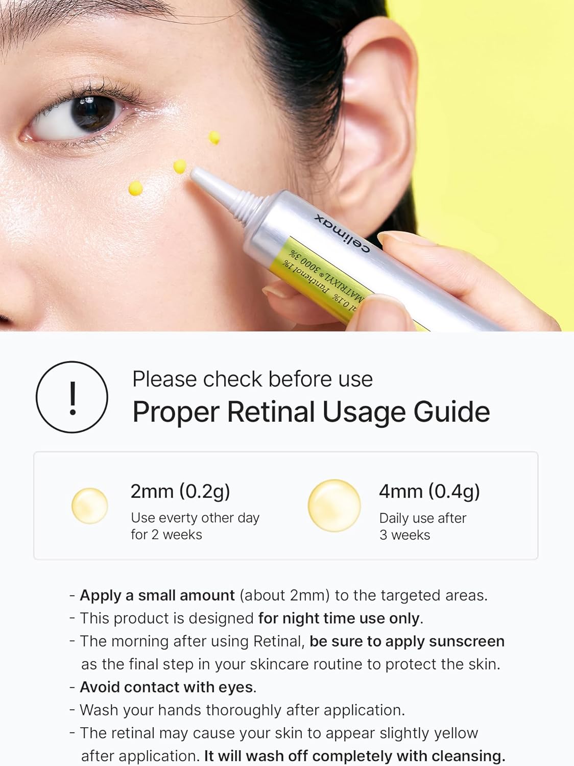 Celimax Retinal Shot Tightening Booster 15ml | Firming & Pore Care – MyKStyle - Mykstyle