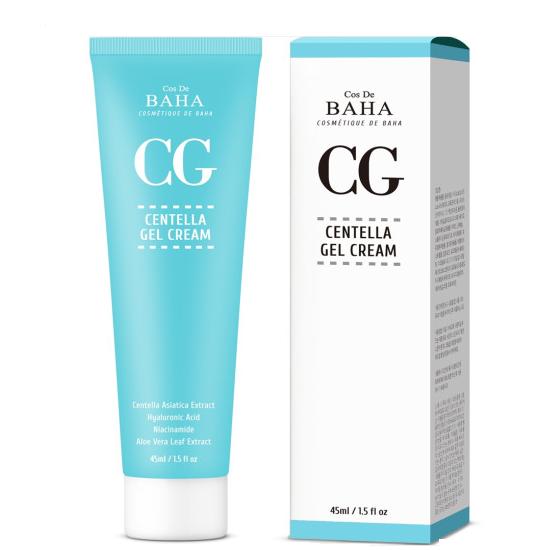 Cos De BAHA Centella Gel Cream (CG) 45ml | Calming & Barrier Care – MyKStyle - Mykstyle