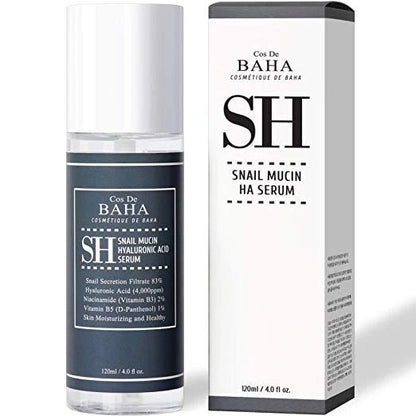 Cos De BAHA Snail Serum (SH) 120ml | Repair & Hydration – MyKStyle - Mykstyle