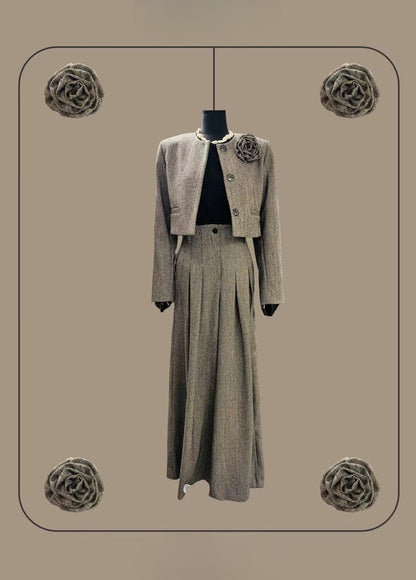 Rani Tweed Jacket & Pants Set – Elegant Two-Piece Set
