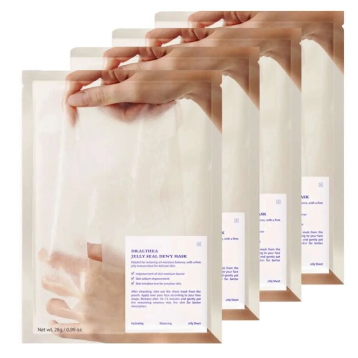 Dr. Althea Jelly Seal Repair Sheet Mask 4x28g | Barrier Repair | MyKStyle - Mykstyle
