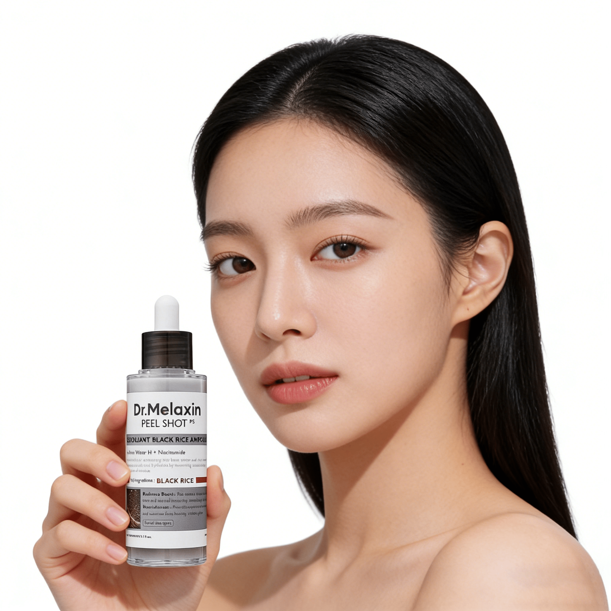 Dr. Melaxin Peel Shot Exfoliant Black Rice Ampoule 80ml | Glow Renewal – MyKStyle - Mykstyle
