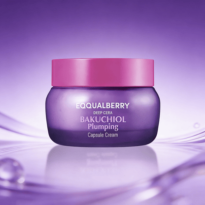 Eqqualberry Bakuchiol Plumping Capsule Cream 50ml | Zachte Anti - Aging Crème – MyKStyle - Mykstyle