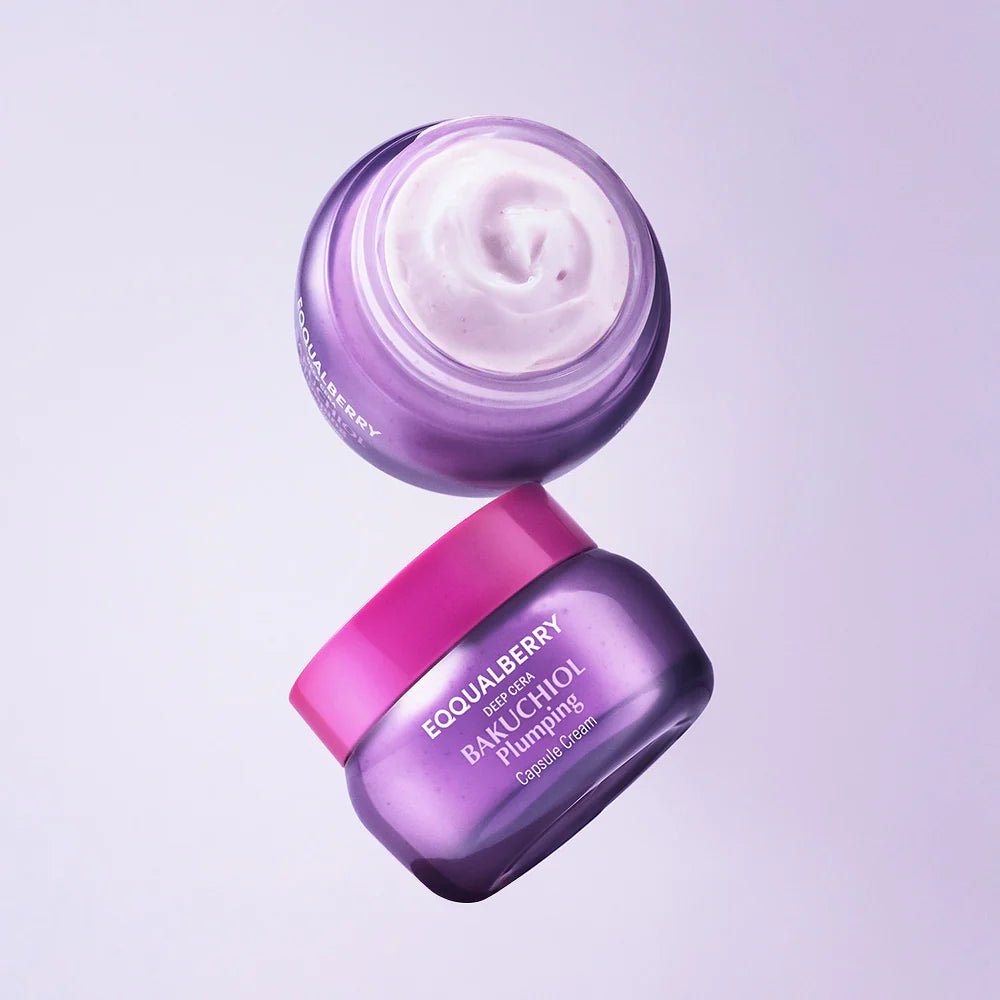 Eqqualberry Bakuchiol Plumping Capsule Cream 50ml | Zachte Anti - Aging Crème – MyKStyle - Mykstyle