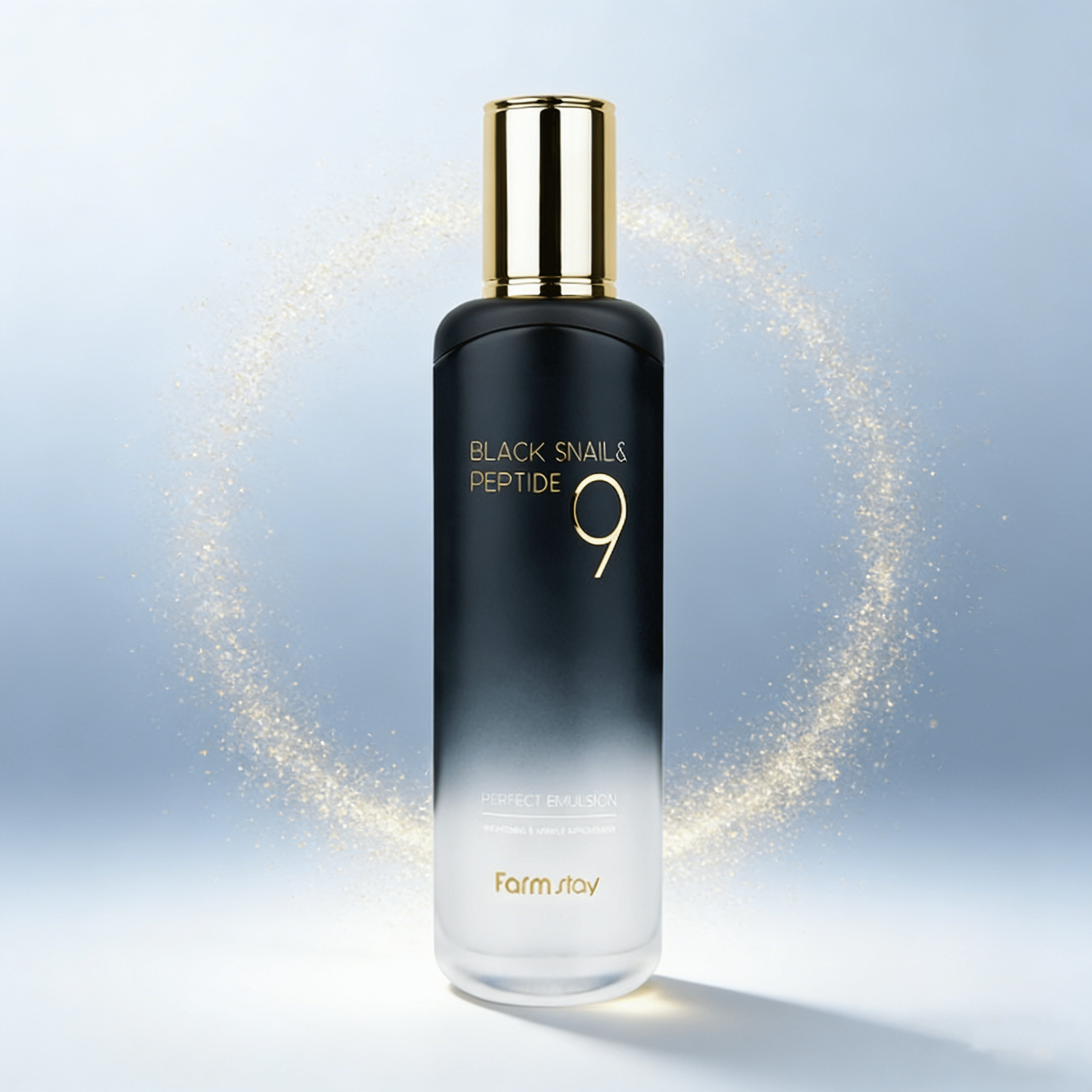 Farmstay Black Snail & Peptide9 Perfect Emulsion 120ml | Anti - Aging Lotion – MyKStyle - Mykstyle