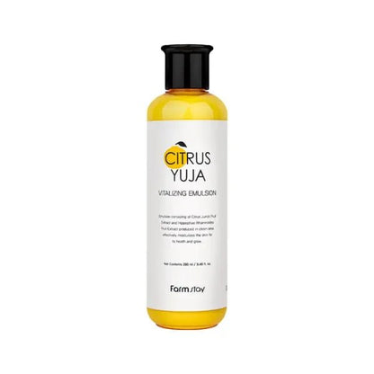 Farmstay Citrus Yuzu Vitalizing Emulsion 280ml | Glow & Hydraterende Lotion – MyKStyle - Mykstyle