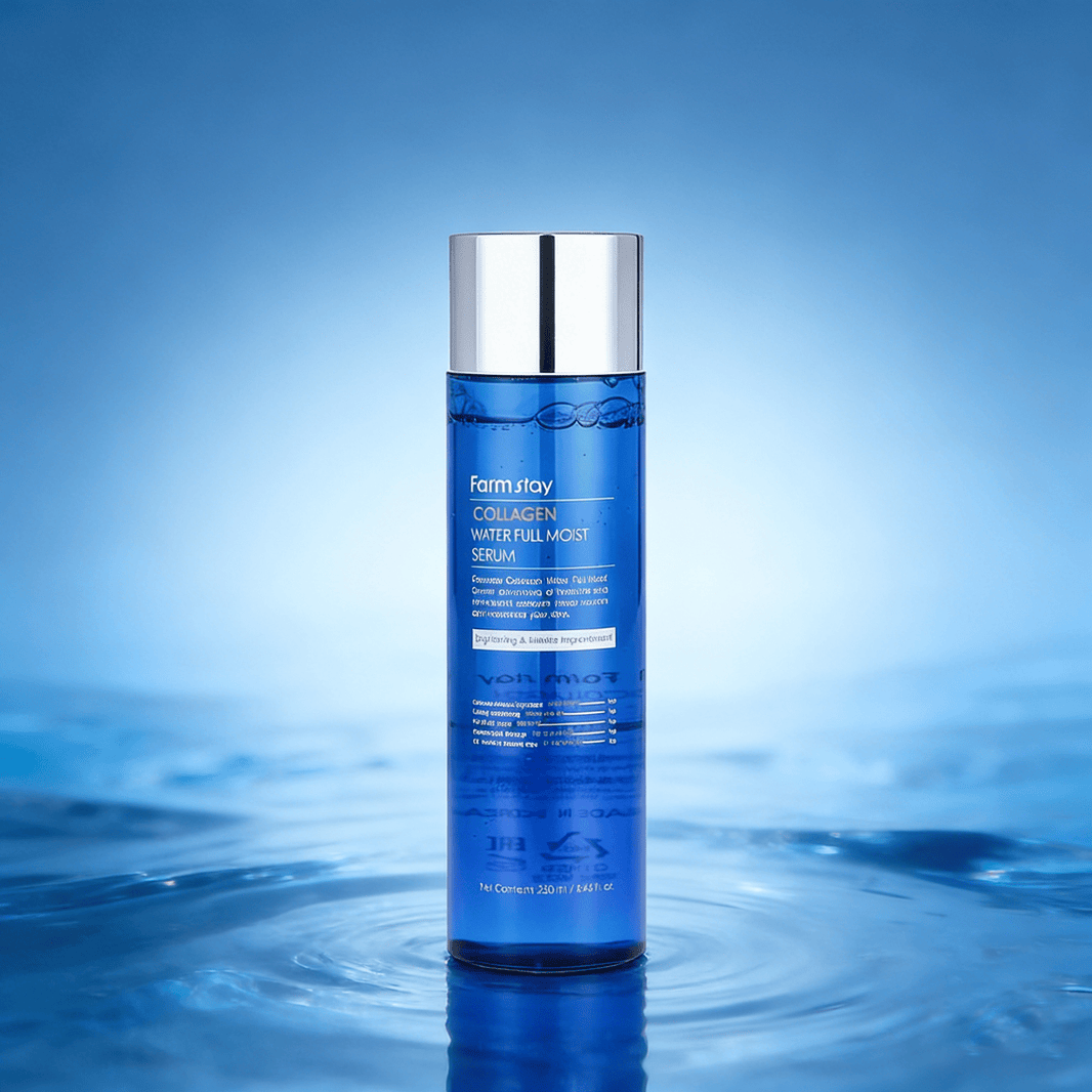 Farmstay Collagen Water Full Moist Serum 250ml | Hydraterend Collageen Serum – MyKStyle - Mykstyle