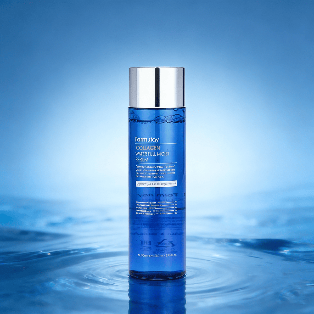 Farmstay Collagen Water Full Moist Serum 250ml | Hydraterend Collageen Serum – MyKStyle - Mykstyle