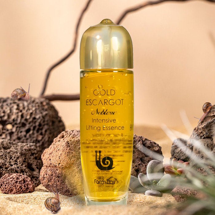 Farmstay Gold Escargot Noblesse Intensive Lifting Essence 150ml | Luxe Snail Essence – MyKStyle - Mykstyle