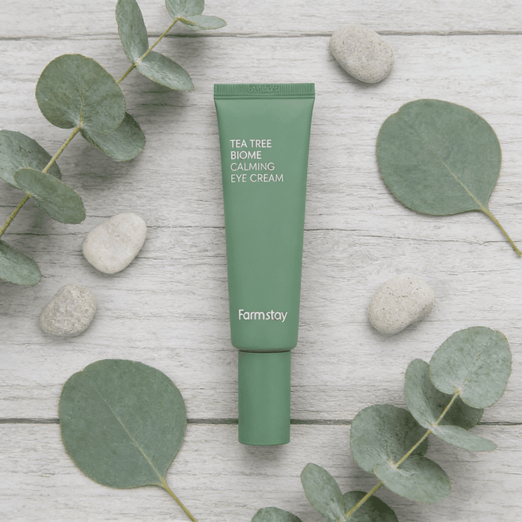 Farmstay – Tea Tree Biome Calming Eye Cream - Mykstyle