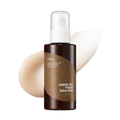 Isntree Green Tea Fresh Emulsion 120ml | Lichte Oil-Control Moisturizer – MyKStyle - Mykstyle