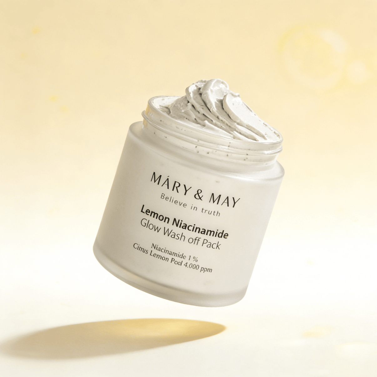 Mary & May Lemon Niacinamide Glow Wash Off Pack 125g | Brightening Glow Mask – MyKStyle - Mykstyle