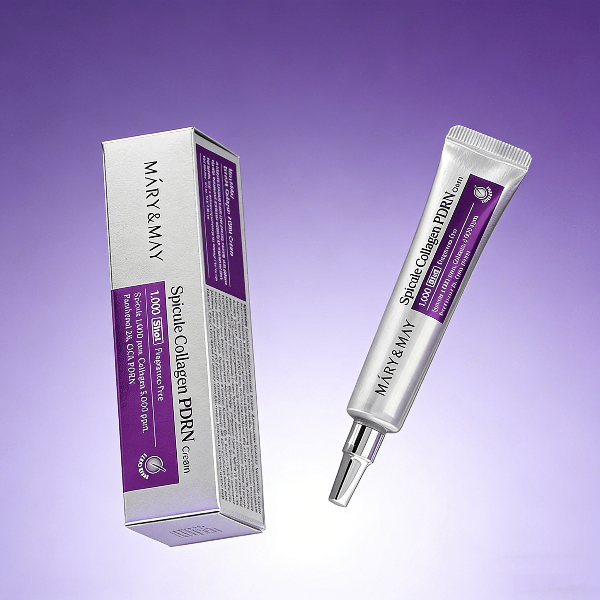 Mary & May Spicule Collagen PDRN Cream Mini 15g | Firming & Anti - Aging – MyKStyle - Mykstyle