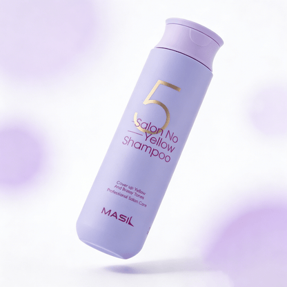 Masil 5 Salon No Yellow Shampoo 300ml | Purple Shampoo tegen Gele Tinten – MyKStyle - Mykstyle