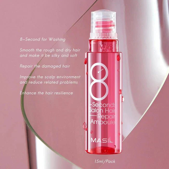 Masil 8 Seconds Salon Hair Repair Ampoule 15ml x10 | Intensieve Hair Repair – MyKStyle - Mykstyle