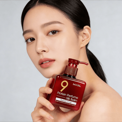 Masil 9 Protein Perfume Silk Balm Sweet Love 180ml | Glans & Hair Perfume – MyKStyle - Mykstyle