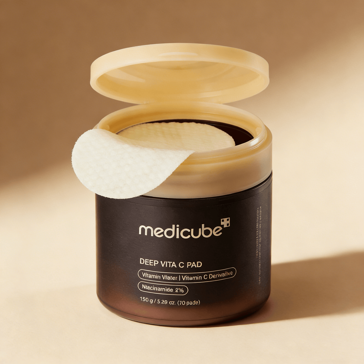 Medicube Deep Vita C Pad 150g | Brightening Vitamin C Toner Pads – MyKStyle - Mykstyle