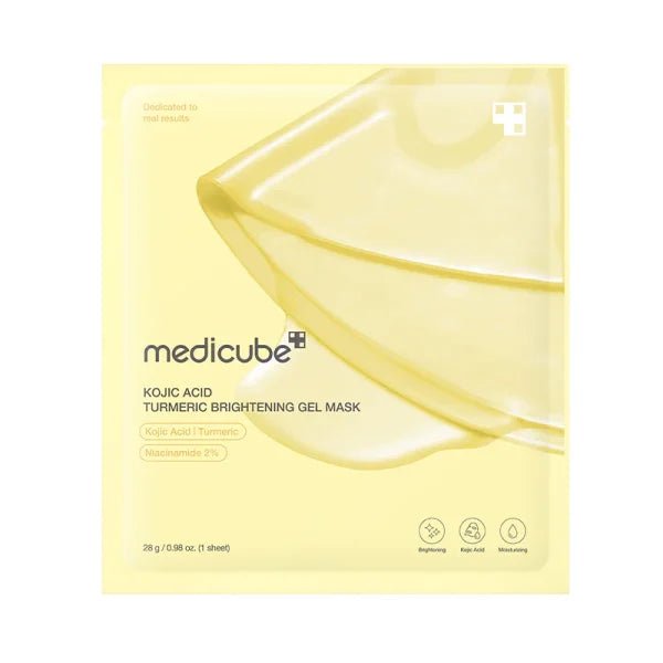 Medicube Kojic Acid & Turmeric Brightening Gel Mask 28g | Glow Care | MyKStyle - Mykstyle
