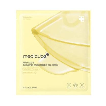 Medicube Kojic Acid & Turmeric Brightening Gel Mask 28g | Glow Care | MyKStyle - Mykstyle