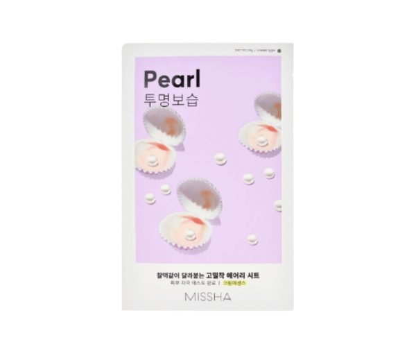 MISSHA Airy Fit Sheet Mask Pearl 19g | Brightening Glow – MyKStyle - Mykstyle