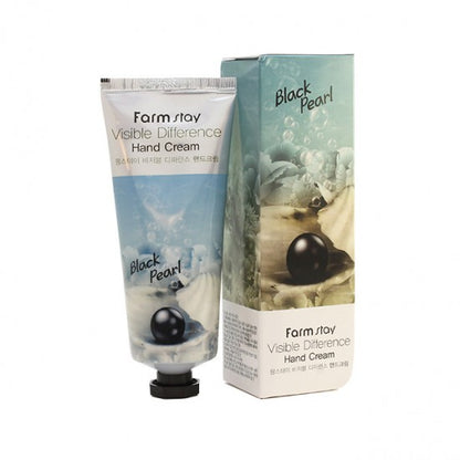 Farmstay Black Pearl Hand Cream 100ml | Nourishing Hand Care – MyKStyle